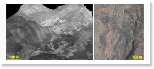 Новые фотографии Марса указывают на возможную прошлую жизнь планеты