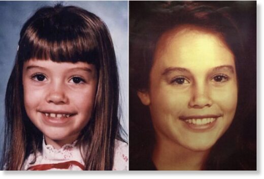 Слева — Николь Морен в 1985 году накануне своего исчезновения, справа — фоторобот, как должна была бы выглядеть девочка в 2015 году