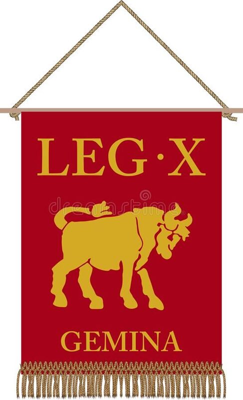 The Bull symbol of Roman legion X Gemina​