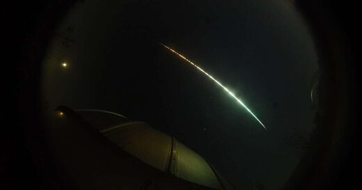 В Канаде сеть камер All-Sky зафиксировала падение метеорита
