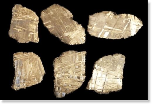 Ученые обнаружили во фрагментах метеорита неизвестные науке минералы
