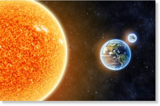 Видимый диаметр Солнца в январе будет максимальным в году
