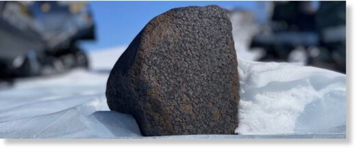 В Антарктиде нашли один из самых больших метеоритов за 100 лет