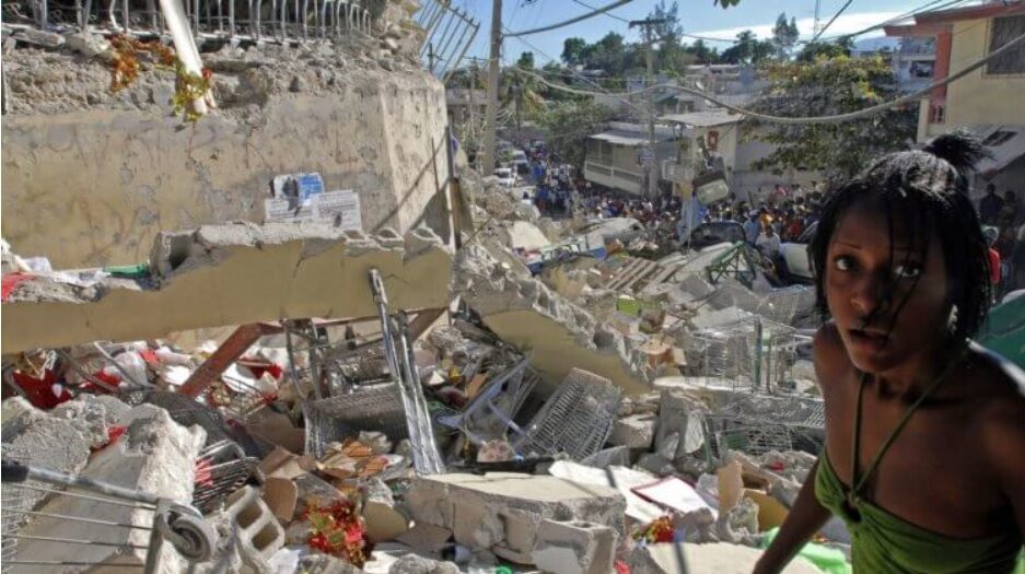 В январе 2010 года в результате катастрофы на Гаити погибло 316 000 человек