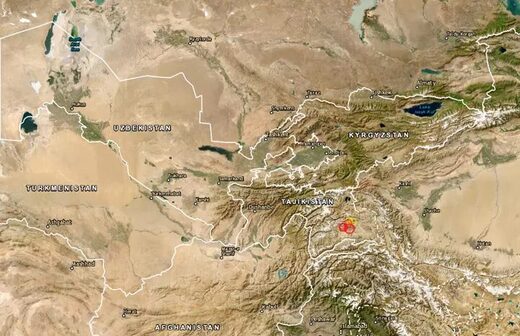 карта землетрясений