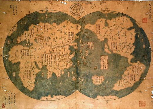 Карта китайского путешественника начала 15 века содержит обе Америки. Значит, первооткрывателем был не Колумб?