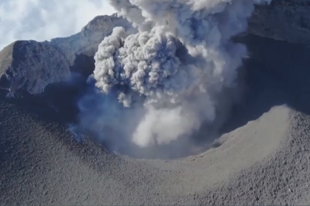Крупные извержения вулканов