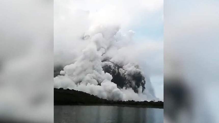 Крупные извержения вулканов 2023 года