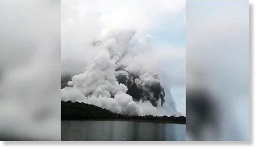 Крупные извержения вулканов 2023 года