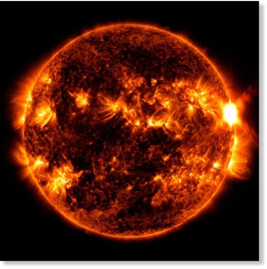 Астрономы прогнозируют приближение мощных вспышек на Солнце