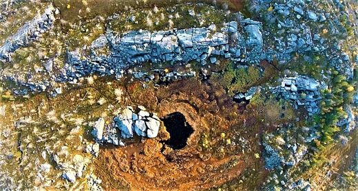 Гора Воттоваара озеро глаз