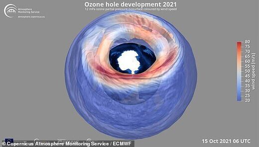 Озоновая дыра 2021 года