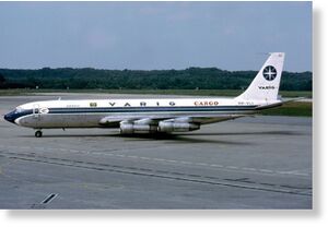 Boeing 707-320C авиакомпании VARIG, идентичный исчезнувшему