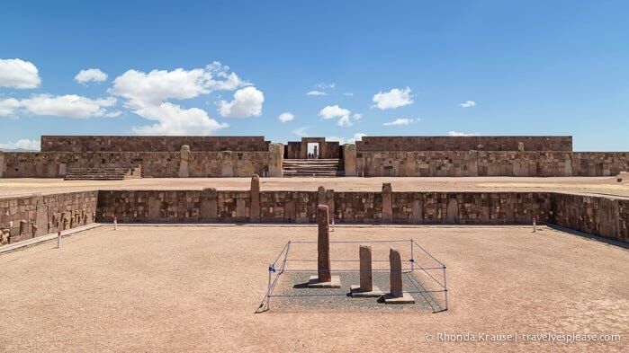 The sunken temple at Tiwanaku